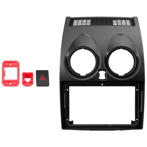 Комплект рамка и проводка Nissan Qashqai 1 J10 2006-2013 9" (Тип F2)