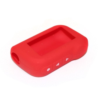 Чехол для брелка А63/А93 красный (силикон)