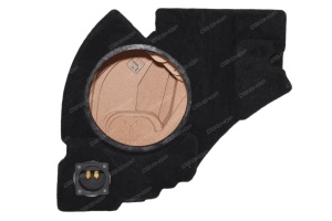 Короб стелс для сабвуфера на Voyah Free 1 2021+ (10", в левое крыло, темно-серый, версия 2)